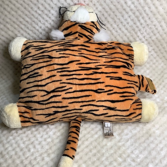 KEEL TOYS Plush Striped Tiger Foldable Pillow Stuffed Animal Toy - Picture 5 of 14